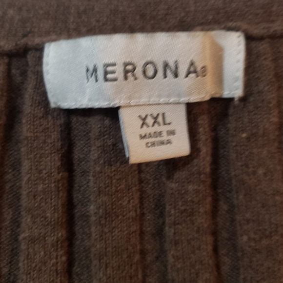 Chocolate Brown Sweater by Merona, Size XXL - Picture 3 of 5